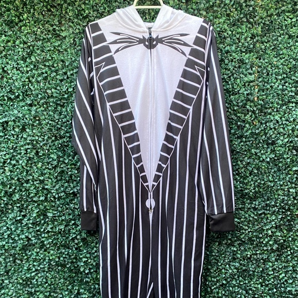 Nightmare Before Christmas Jack Pajamas Hooded - Picture 1 of 5